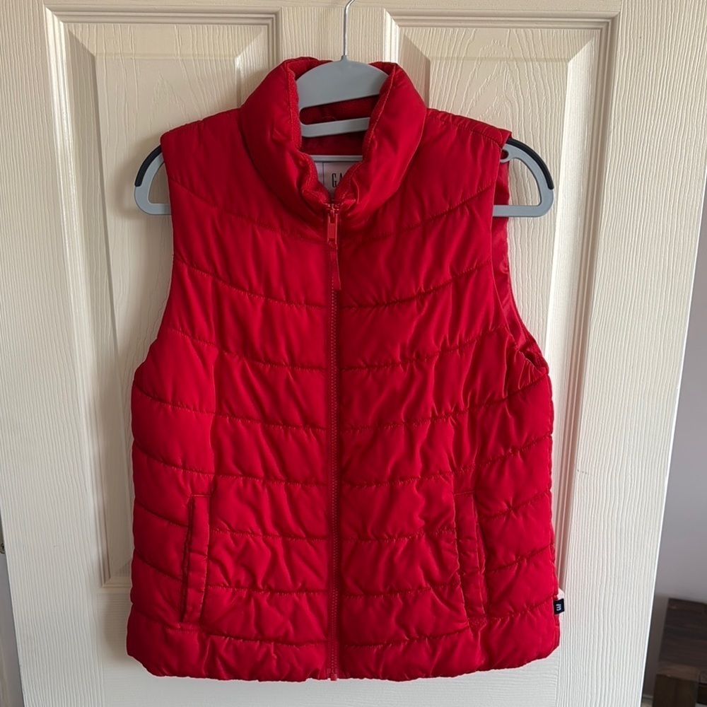 Red Quilted Vest